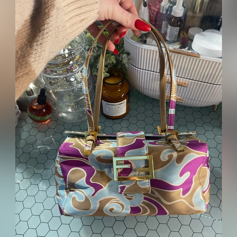 Vintage Fendi Psychedelic Swirl Bento Box